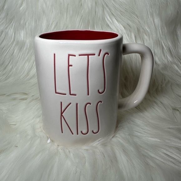 Rae Dunn Other - Rae Dunn Let’s Kiss Mug